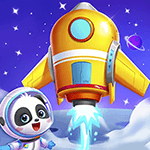 Pequeño Panda Viaje Espacial