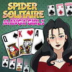 Spider Solitaire: Meninas Manga